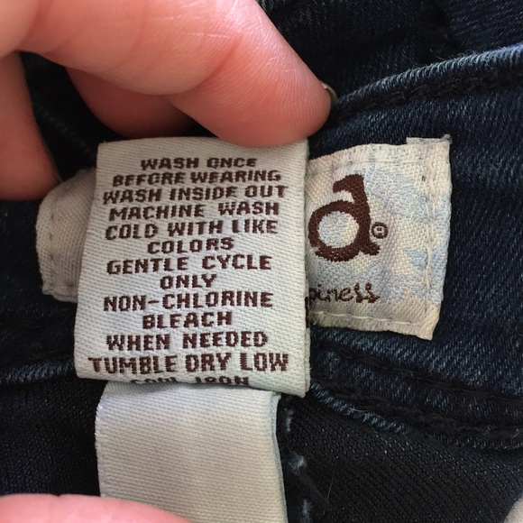 Jean jeggings with tuxedo black stripe - Picture 6 of 6